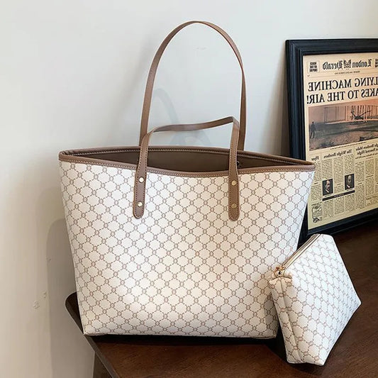 2 Pcs/set Luxury Design Tote Bag For Women